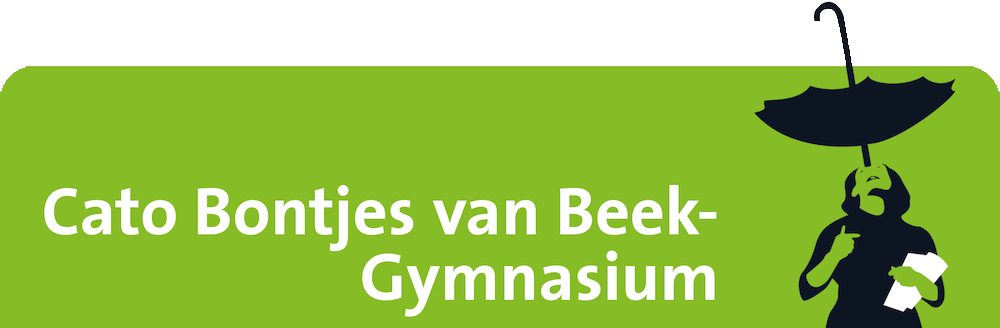 Banner Cato Bontjes van Beek-Gymnasium mit Logo